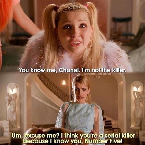 chanel oberlin quotes season 1|Chanel scream queens quotes.